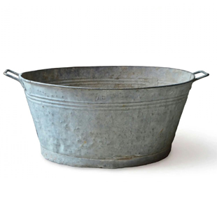 Bassine zinc 1 Articles Location Site Eure Lasam