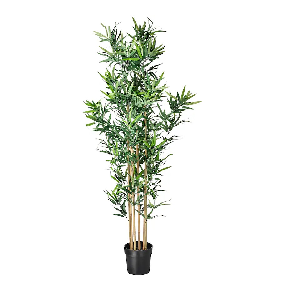 eurelasam plante artificielle en pot interieur exterieur bambou 170 23