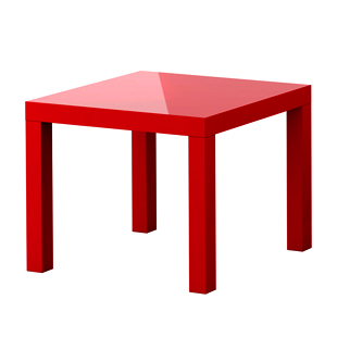 table-appoint-carree-rouge